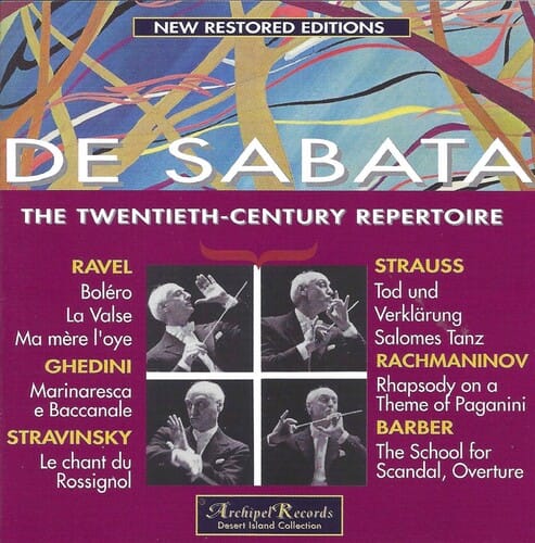 Barber / De Sabata - De Sabata Dirigiert 20. Jahrhu  - COMPACT DISCS