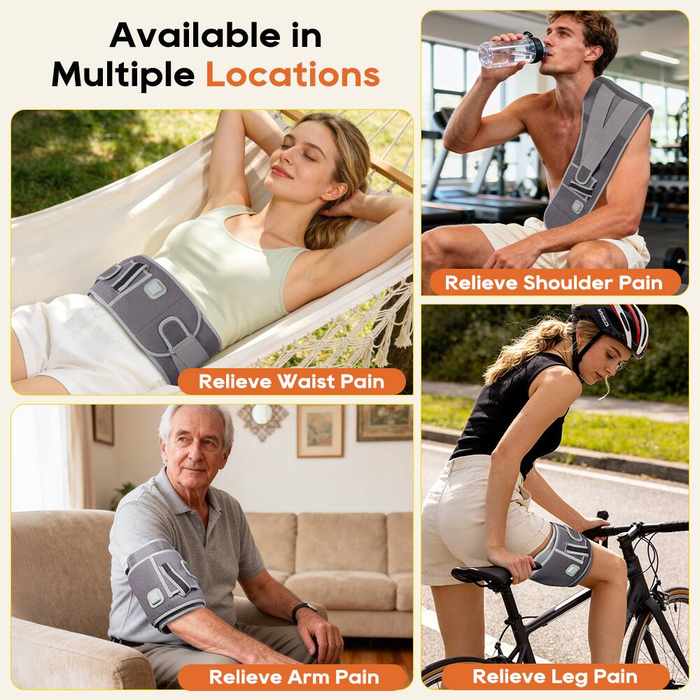 Available in Multiple Locations

- Relieve Shoulder Pain
- Relieve Waist Pain
- Relieve Arm Pain
- Relieve Leg Pain