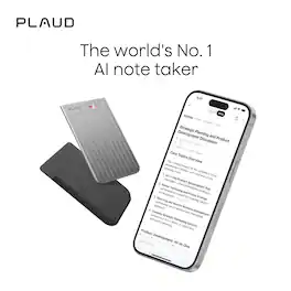 PLAUD - Note Smart AI Voice/Audio Recorder - Silver