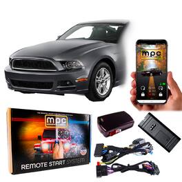 MPC - Smartphone or OEM Remote Activated Start For 2010-2014 Ford Mustang -w/T-Harness - Black