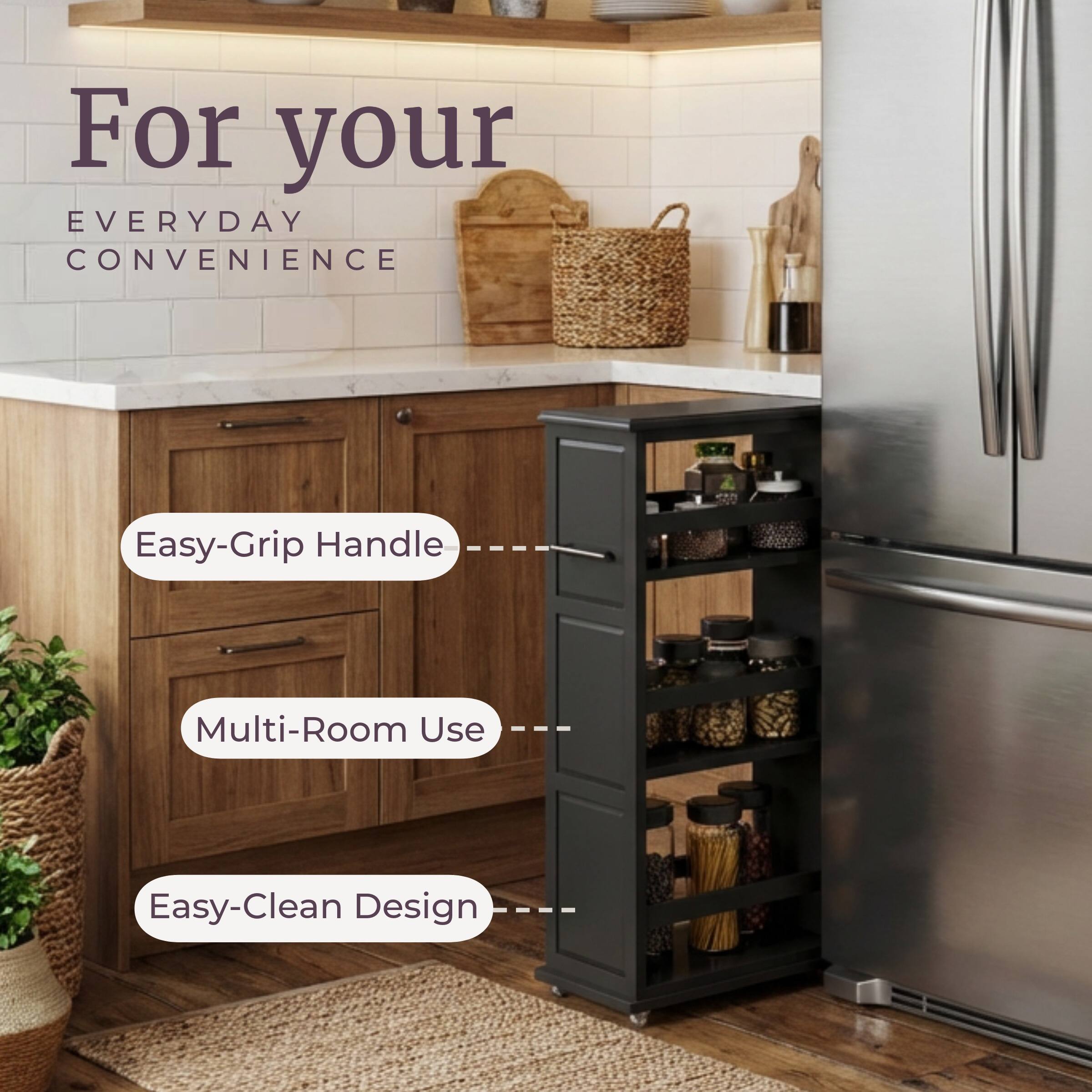 For your EVERYDAY CONVENIENCE

- Easy-Grip Handle
- Multi-Room Use
- Easy-Clean Design