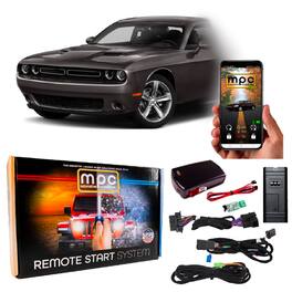 MPC - Smartphone or OEM Activated Remote Starter For 2015-2017 Dodge Challenger - Black