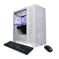 CyberPowerPC - Gamer Supreme Gaming Desktop - Intel Core Ultra 9 285 - 32GB Memory - NVIDIA GeForce RTX 5070 12GB - 2TB PCIe 4.0 SSD - White - Front_Zoom