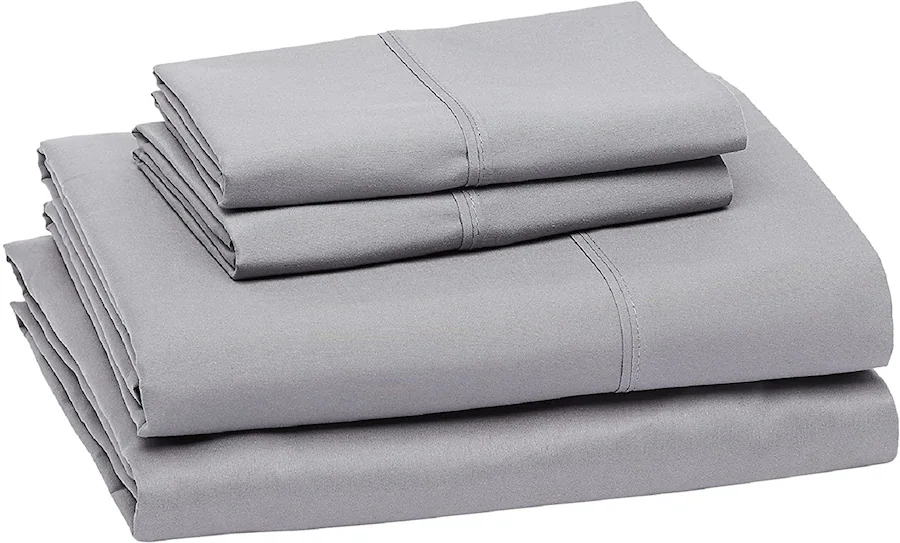 J&V TEXTILES 1000 Thread Count Deep Pocket Luxury Sheets Gray - Best Buy