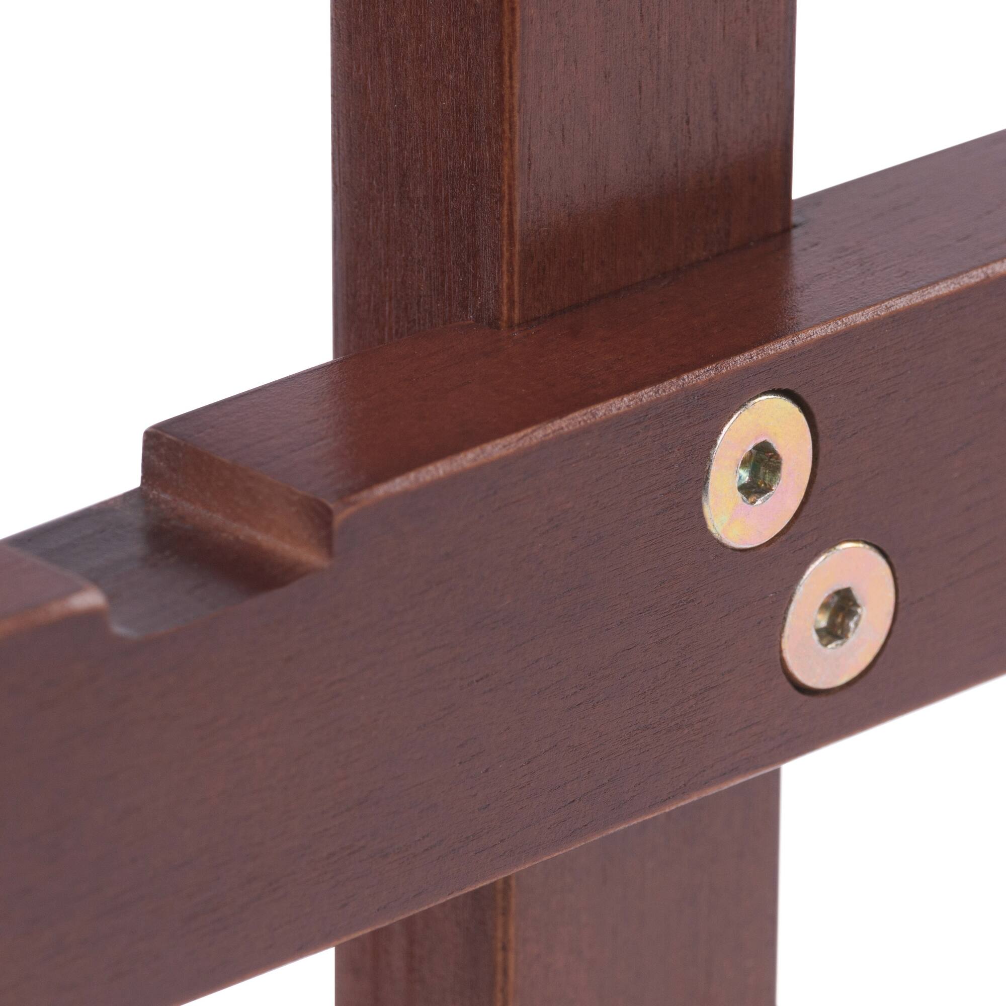 Alt View 7. Winsome Wood - Riley Snack Table Rack - Walnut.