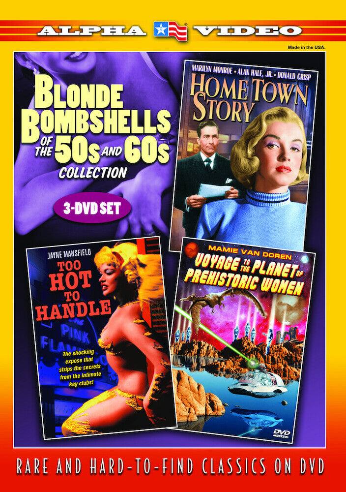 Front. Blonde Bombshells of the 50s and 60s Collection - DVD.