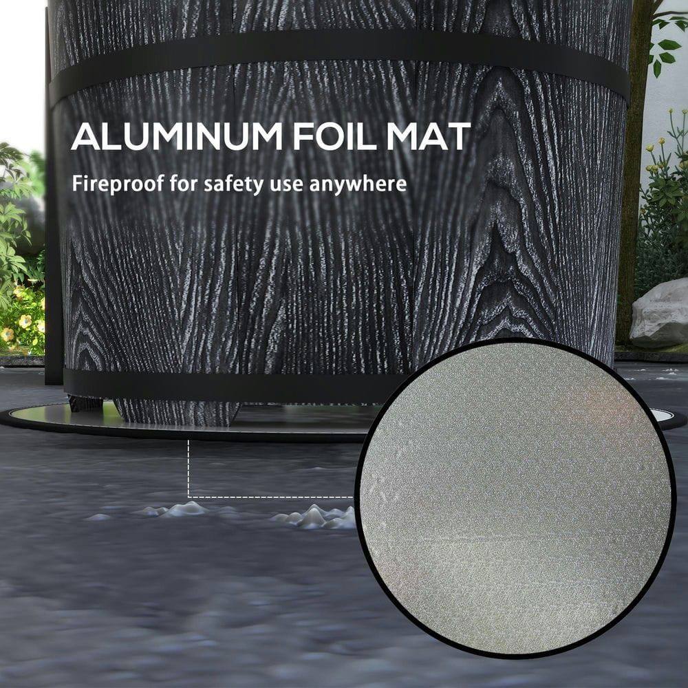 ALUMINUM FOIL MAT  
Fireproof for safety use anywhere