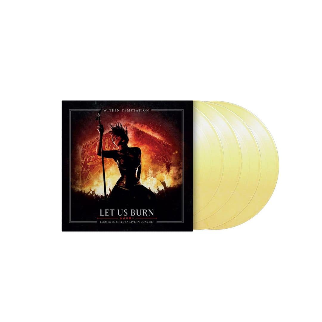 Let Us Burn: Elements & Hydra Live in Concert - Limited 180-Gram White & Yellow Marble Colored Vinyl [LP] - Front_Zoom
