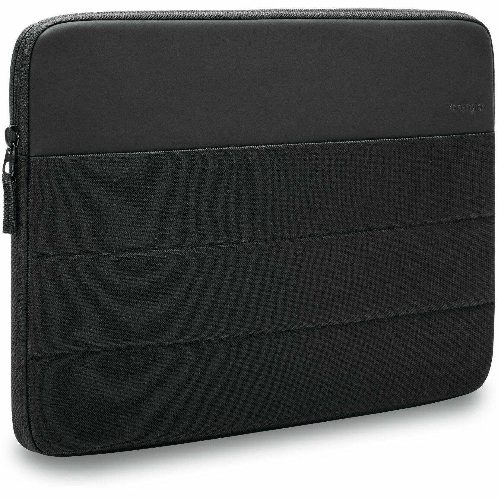 Alt View 1. Kensington - Kensington Carrying Case (Sleeve) for 15.6" to 16" Notebook - Black - Scratch Resistant, Bump Resistant, Drop Resistant - Black.