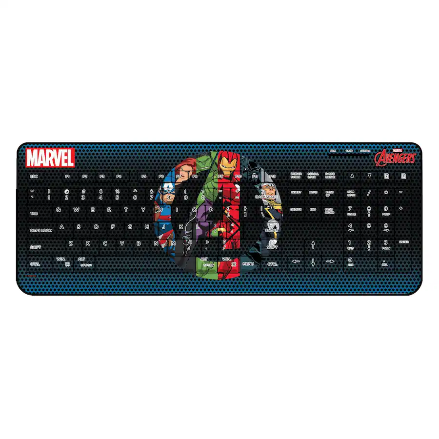 Keyscaper Marvel Grid Wireless USB Keyboard Avengers K510WL - Best Buy