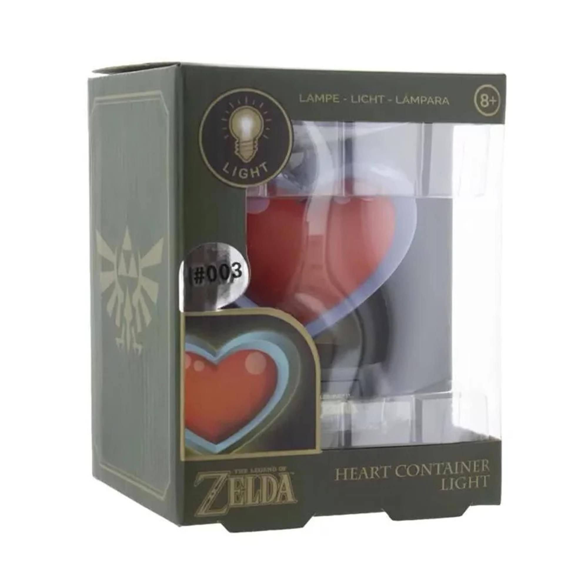 LAMPE - LICHT - LAMPARA  
8+ LIGHT #003  
HEART CONTAINER LIGHT  
ZELDA