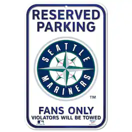 WinCraft - Seattle Mariners 11" x 17" Plastic Sign - Multicolor
