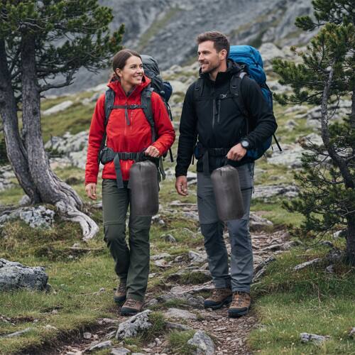 Alt View 9. Winado - Compact Envelope Weather Sleeping Bag for Outdoor Backpacking, Hiking, Camping - Grey.