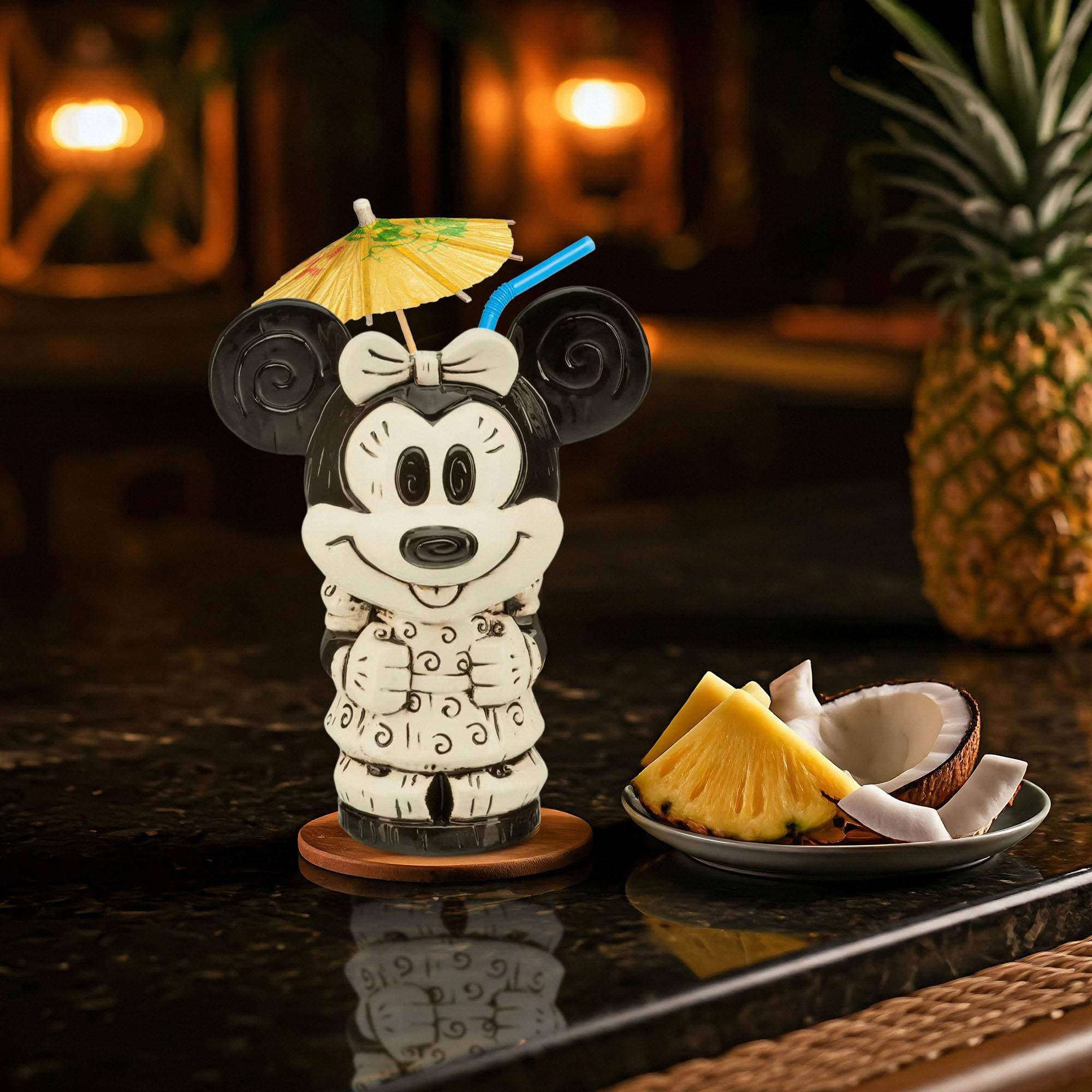 Alt View 10. Disney - Geeki Tikis Disney Minnie Mouse Ceramic Mug | Holds 16 Ounces - Black.