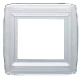 Westinghouse - 2 gang Plastic Wall Plate Shield 1 pk - Clear