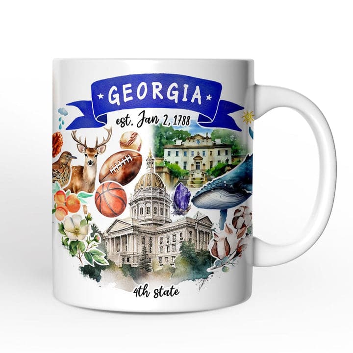 GEORGIA  
est. Jan 2, 1788  
4th state