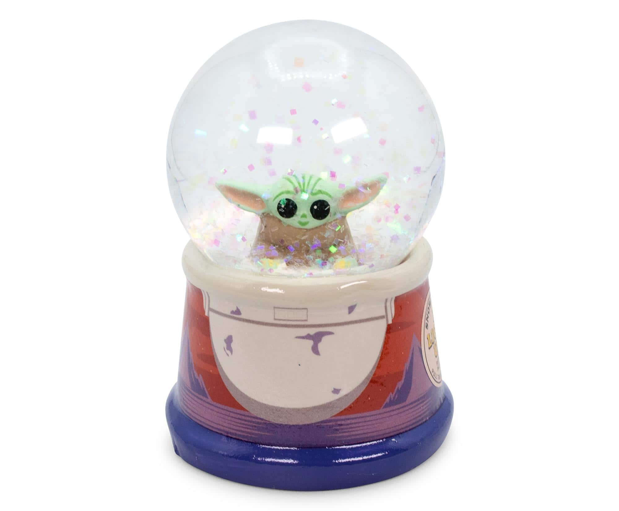 Star Wars - Star Wars: The Mandalorian The Child Hover Pod Light-Up Mini Snow Globe - Blue