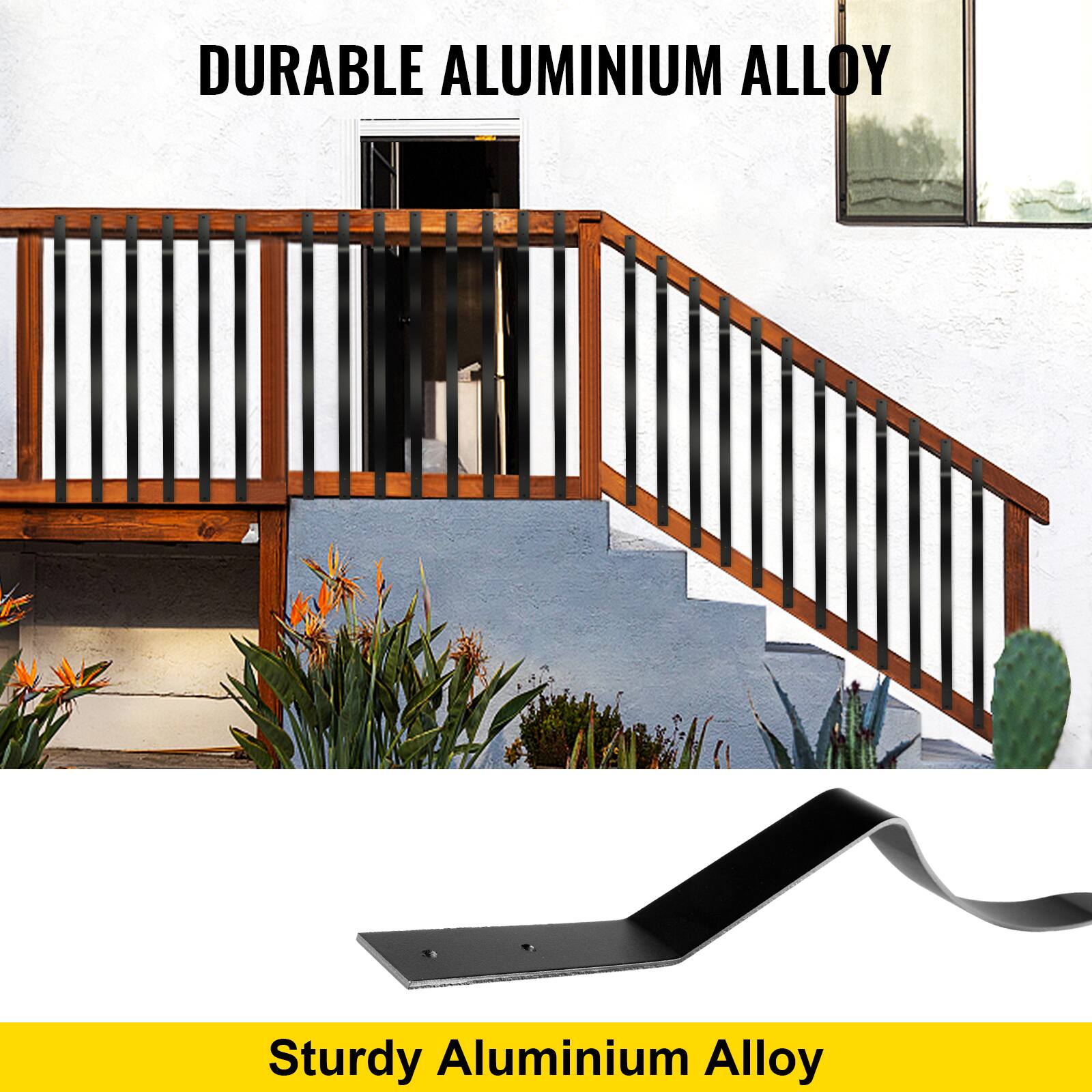DURABLE ALUMINIUM ALLOY  
Sturdy Aluminium Alloy