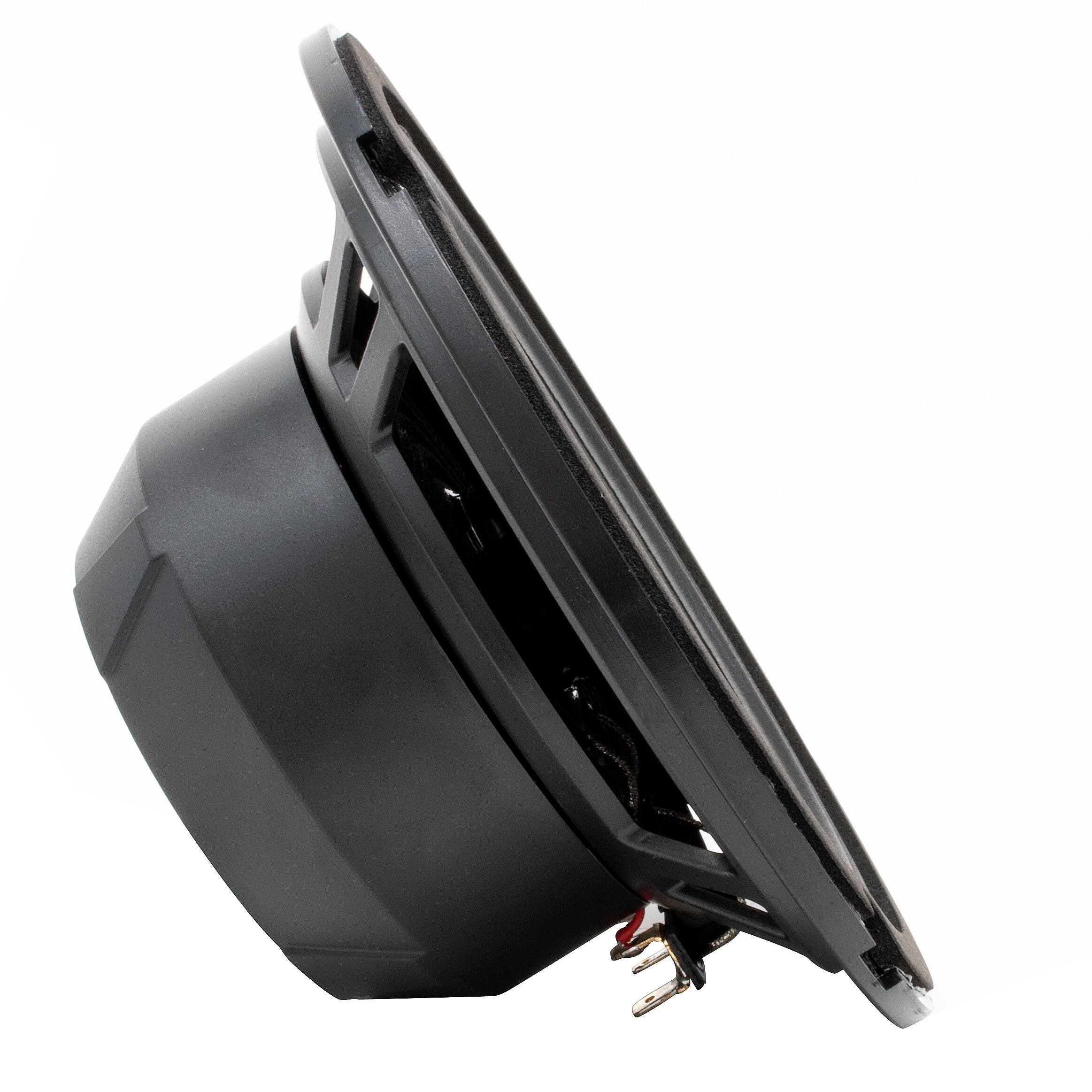 Alt View 2. ARC Audio - Arc Audio Moto602-HD Horn Loaded Compression Coaxial Powersport & Motorcycle Speakers - Black/Gray.