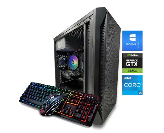 Windows 11 Pro
NVIDIA GEFORCE GTX 1660S
Intel CORE i5