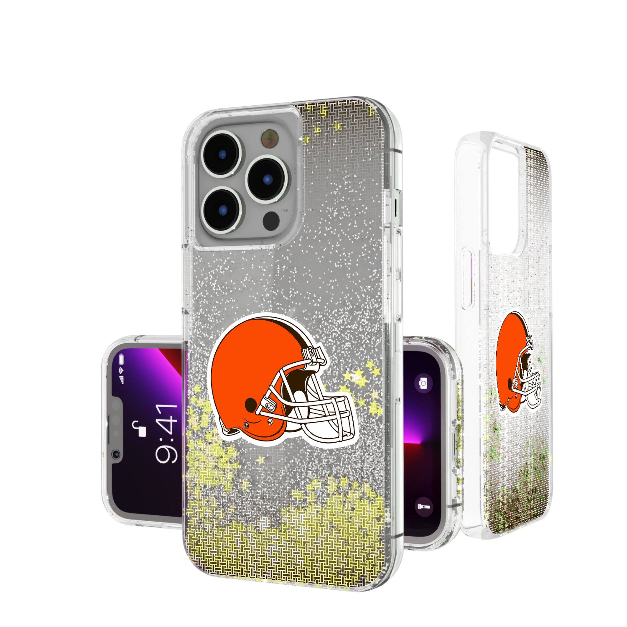 Keyscaper - NFL - Cleveland Browns Linen Logo iPhone Glitter Case - 15 Pro Max - Multicolor price history on PriceWatchPro