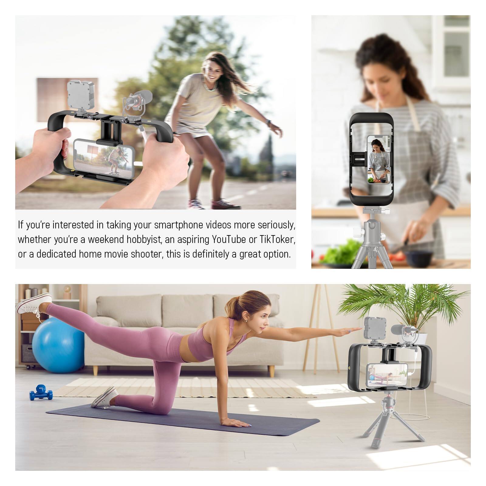 If you're interested in taking your smartphone videos more seriously, whether you're a weekend hobbyist, an aspiring YouTube or TikToker, or a dedicated home movie shooter, this is definitely a great option.