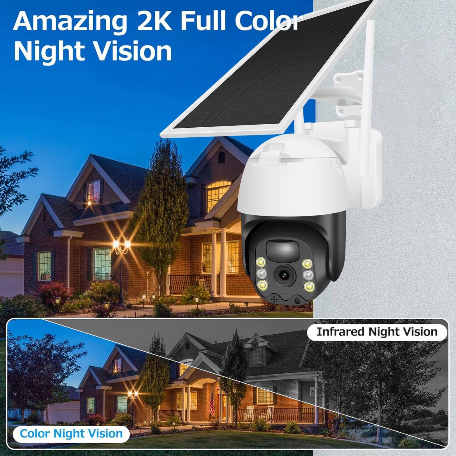 Amazing 2K Full Color Night Vision

Color Night Vision

Infrared Night Vision