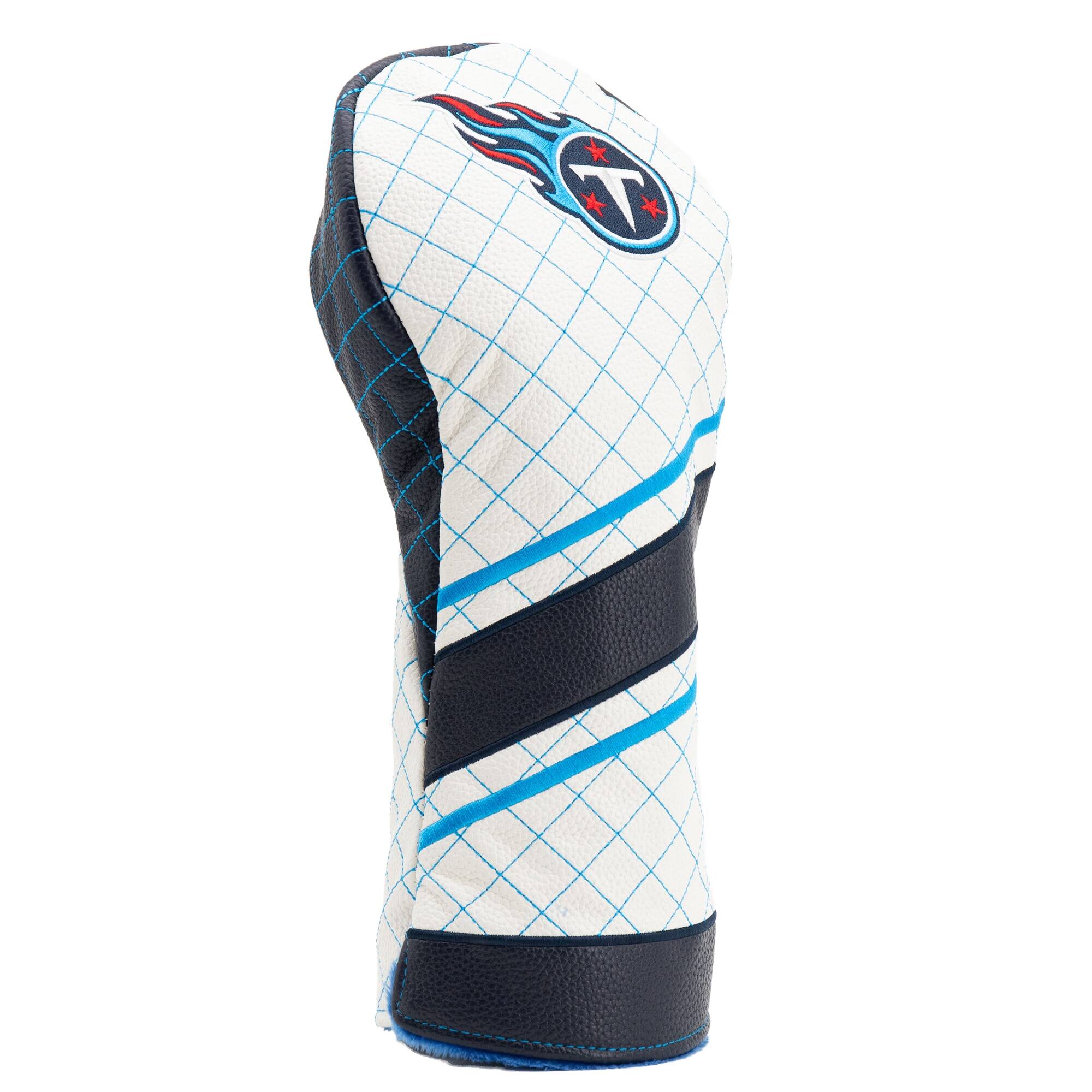 Alt View 2. Team Golf - Tennessee Titans Striped Quilted Driver Headcover - Multicolor.