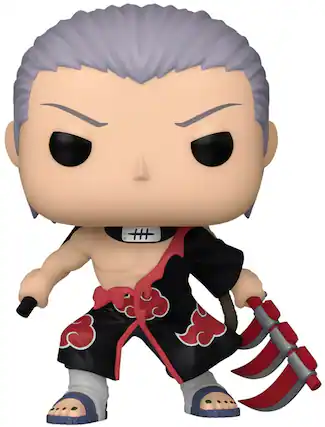 Front. Funko - FUNKO POP! ANIME: Naruto - Hidan - COLLECTIBLES - Multicolor.