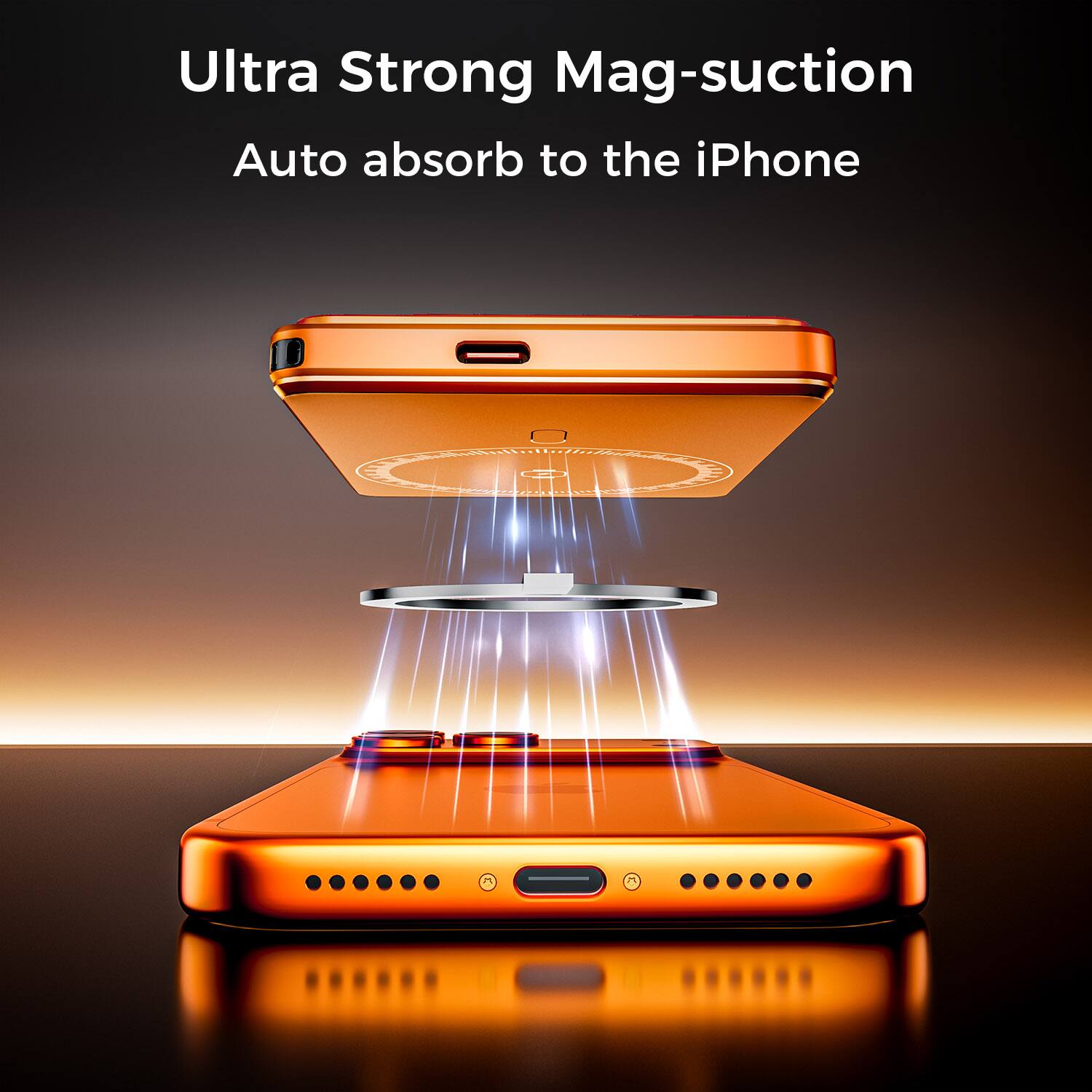 Alpha Digital 5,000mAh Power Bank Ultra Thin, Magnetic Wireless ...