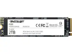 7 q 0889e 8a9898 TM PATRIOT P300 ROHS P300P2TBM28 PE000761 CEFC COMPLIANT RoHS D36204 P-XXXX PCle Gen3 x4 M.2 SSD 2280 2TB Warranty void if label removed
P300
P300P2TBM28
PE000761
P-XXXX
2TB
PCle Gen3 x4 M.2 SSD 2280
Warranty void if label removed
ROHS COMPLIANT
D36204 RoHS