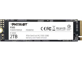 Patriot P300 M.2 2280 512GB PCIe Gen3 x4, NVMe 1.3 Internal Solid Patriot P300 M.2 2280 512GB PCIe Gen3 x4, NVMe 1.3 Internal Solid