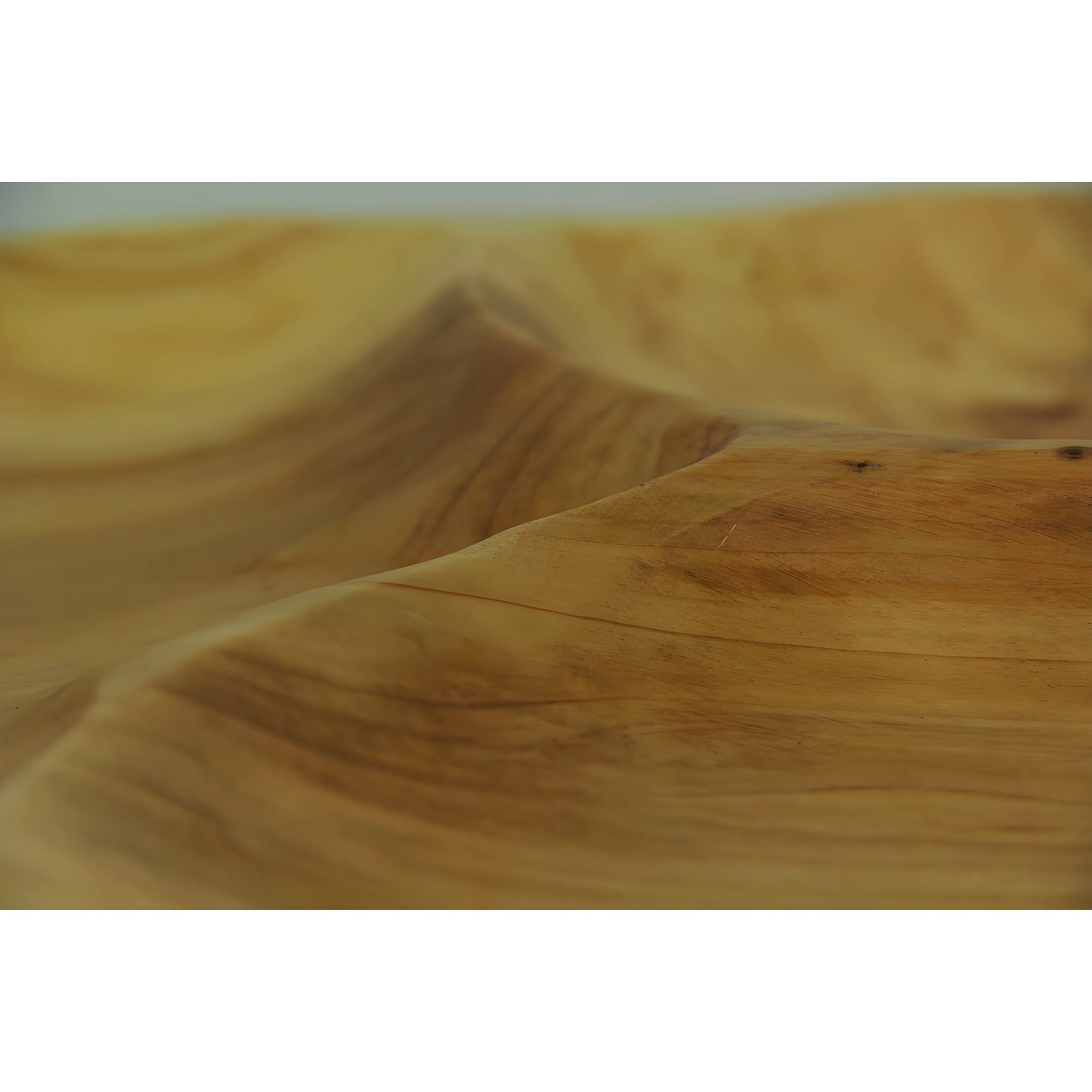 Alt View 2. Zeckos - Natural Fir Tree Root 4-Section Snack Serving Tray - Beige.