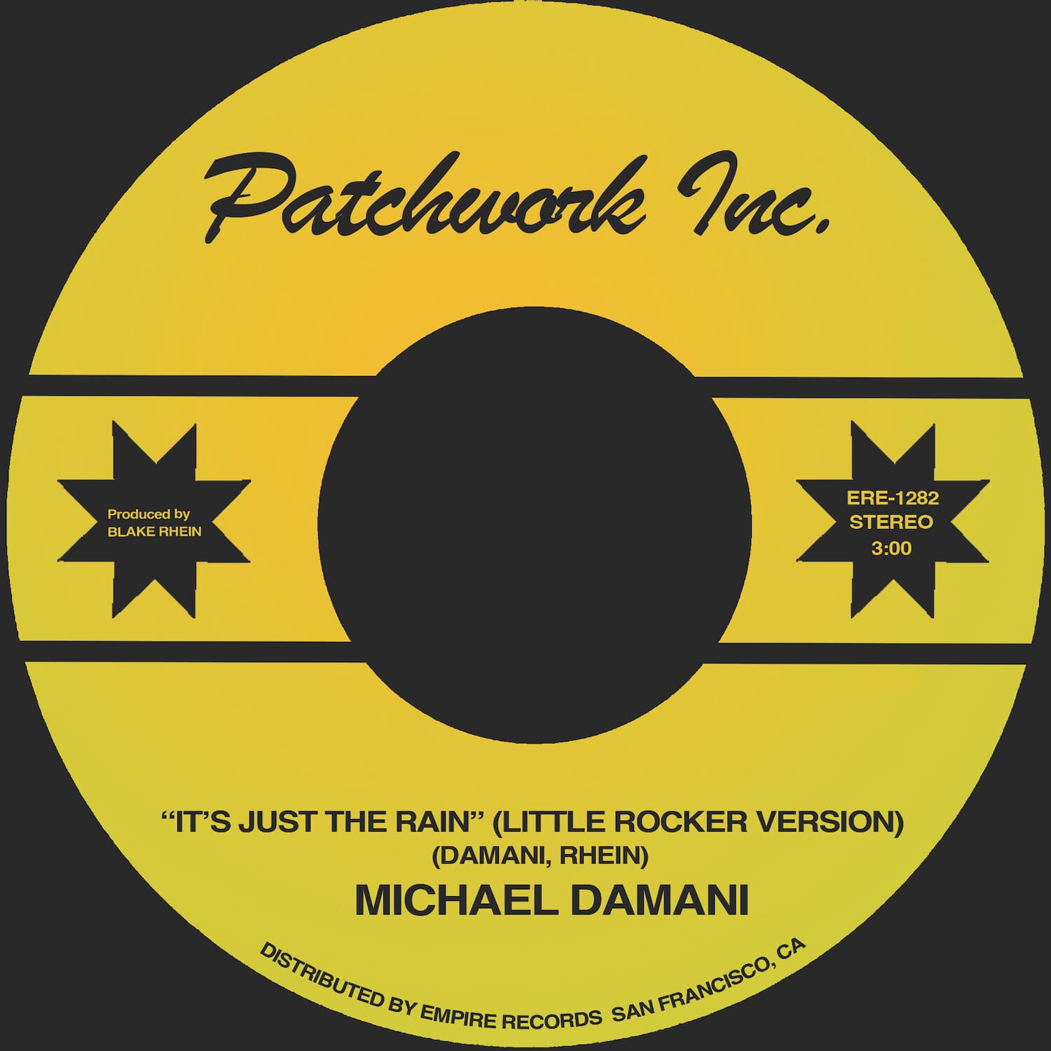 Patchwork Inc. - It's Just the Rain (Little Rocker Version 7)   - 7-INCH SINGLE [7 inch Vinyl Disc] price history on PriceWatchPro