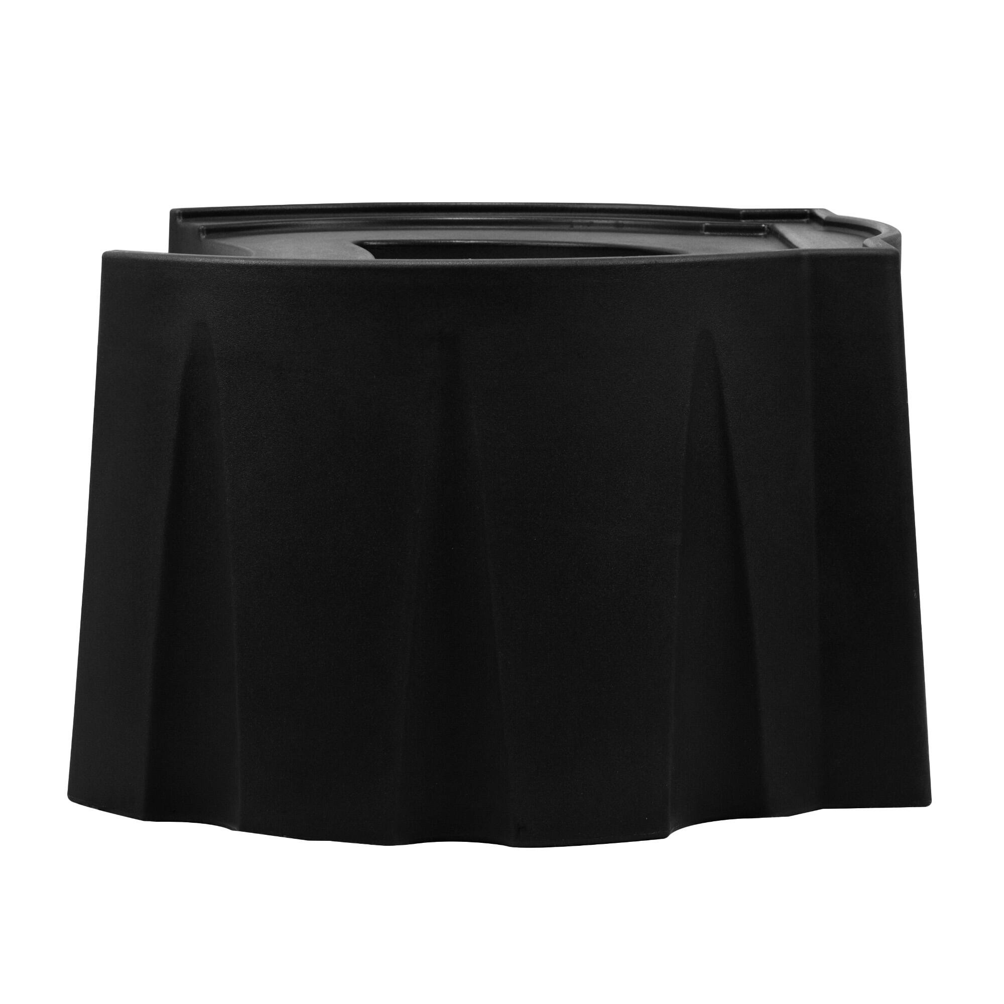 Alt View 3. Good Ideas - Good Ideas Rain Wizard Universal Rain Barrel Stand, Adds Room for Buckets, Black.