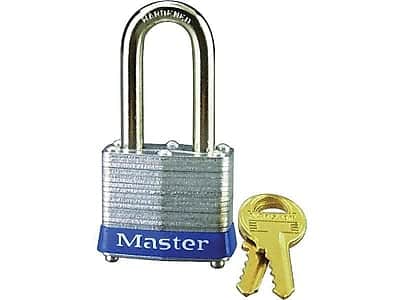Master Lock - Key Padlock, Each - Gray/Silver