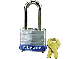 Master Lock - Key Padlock, Each - Gray/Silver