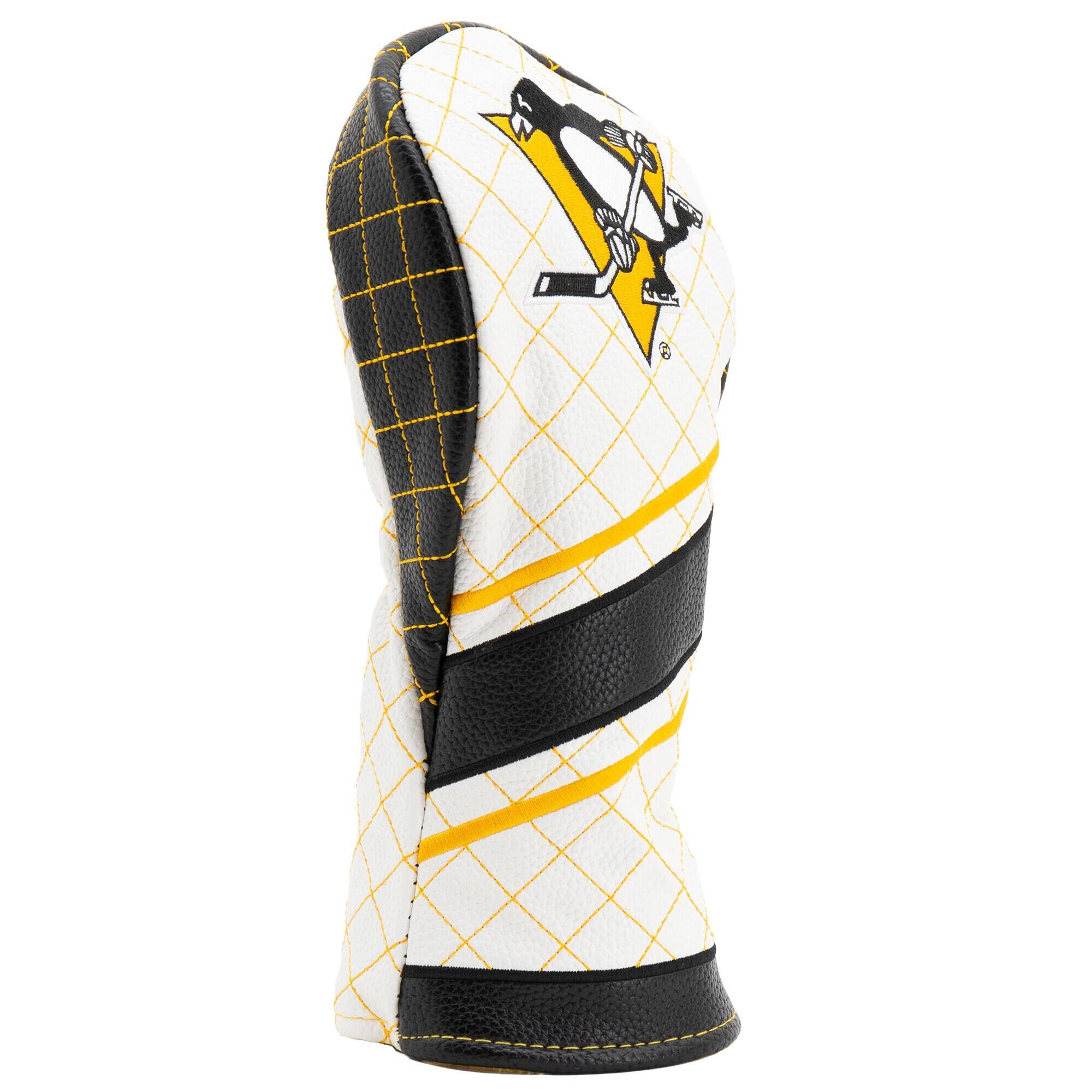 Alt View 2. Team Golf - Pittsburgh Penguins Striped Quilted Fairway Headcover - Multicolor.