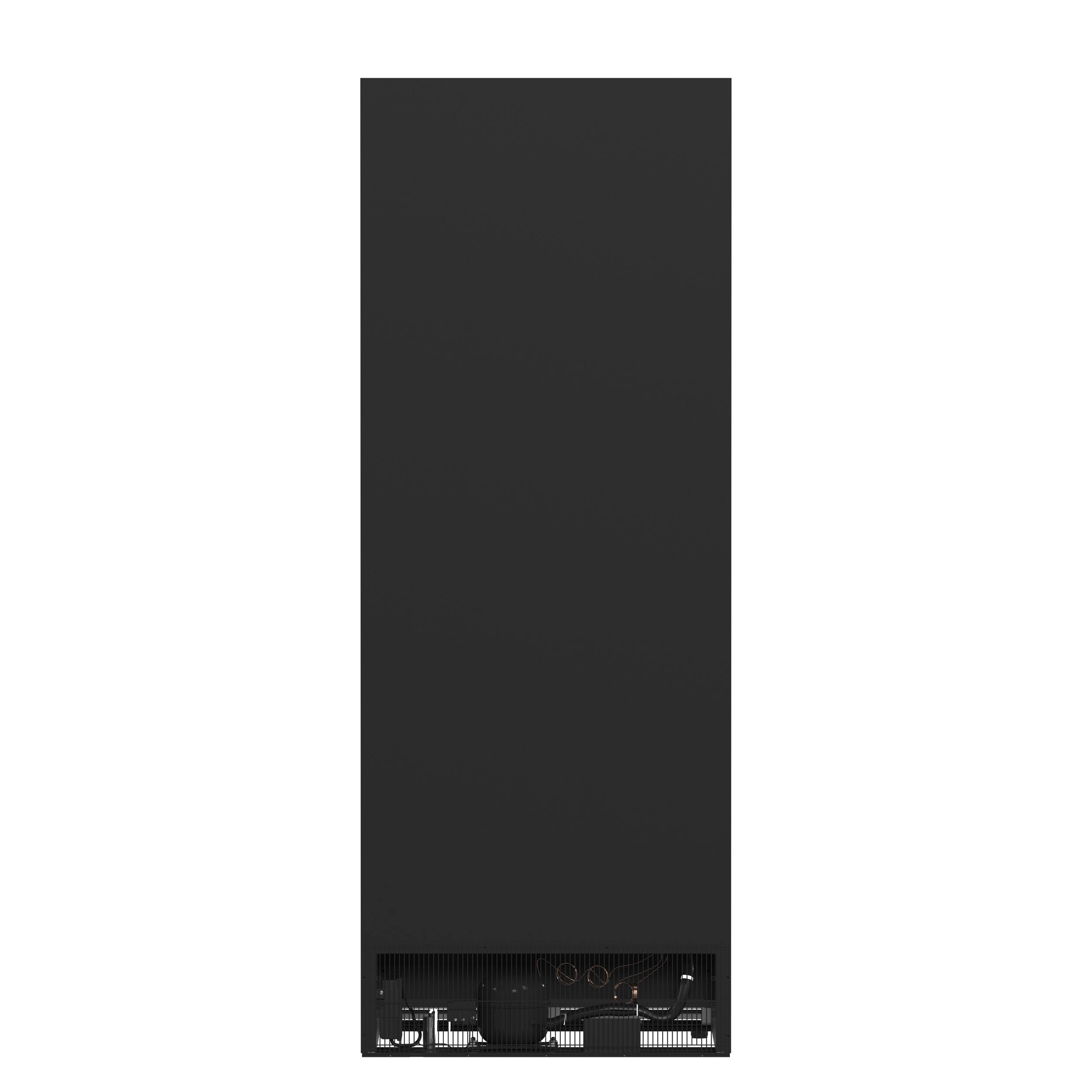 Back. Forno Appliances - Celano 150-Bottle Convertible Dual Zone Wine Cellar and Beverage Cooler - Stainless steel.