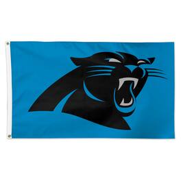 WinCraft - Carolina Panthers 3' x 5' Single-Sided Deluxe Flag - Multicolor