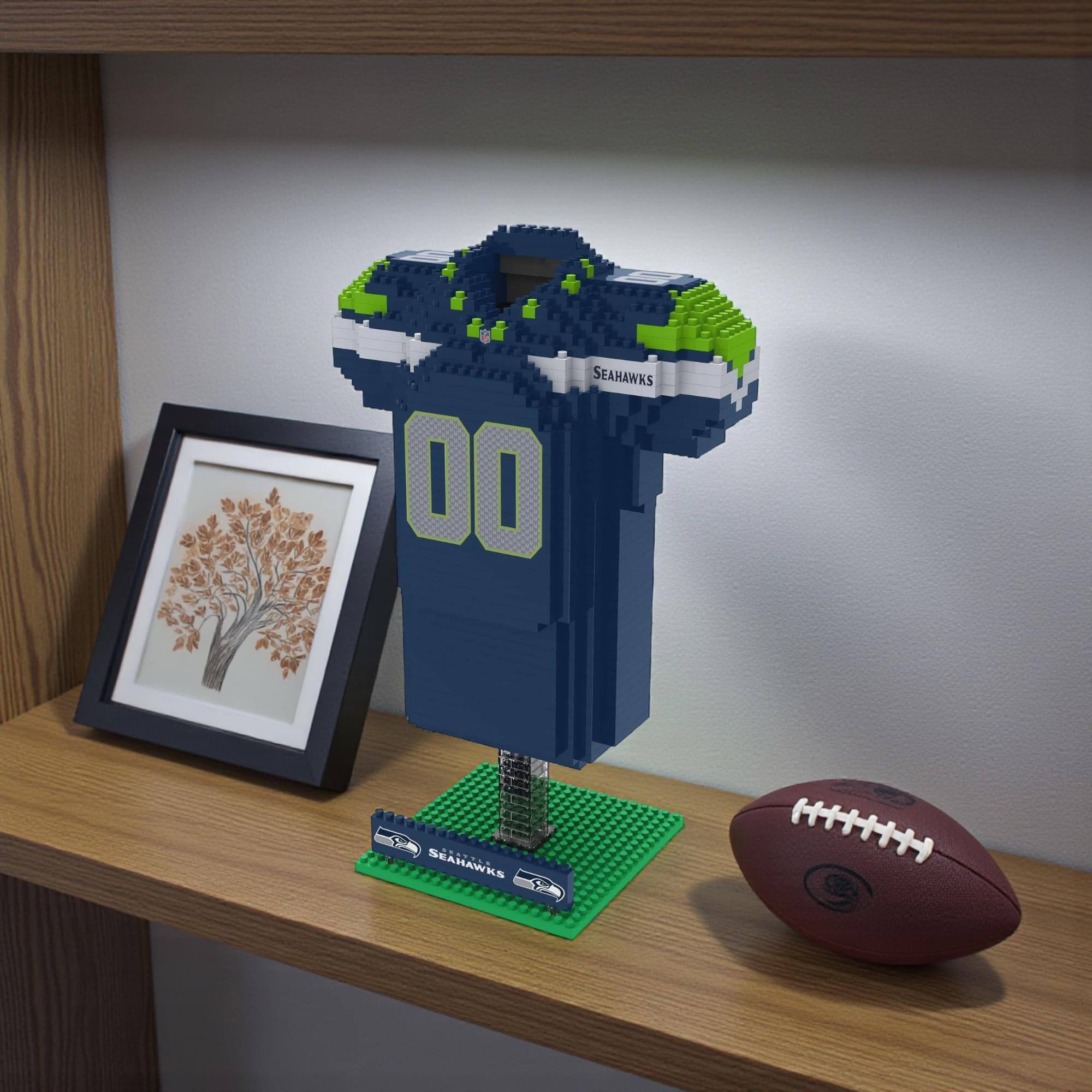 Forever Collectibles Seattle Seahawks NFL BRXLZ Jersey 949 Piece