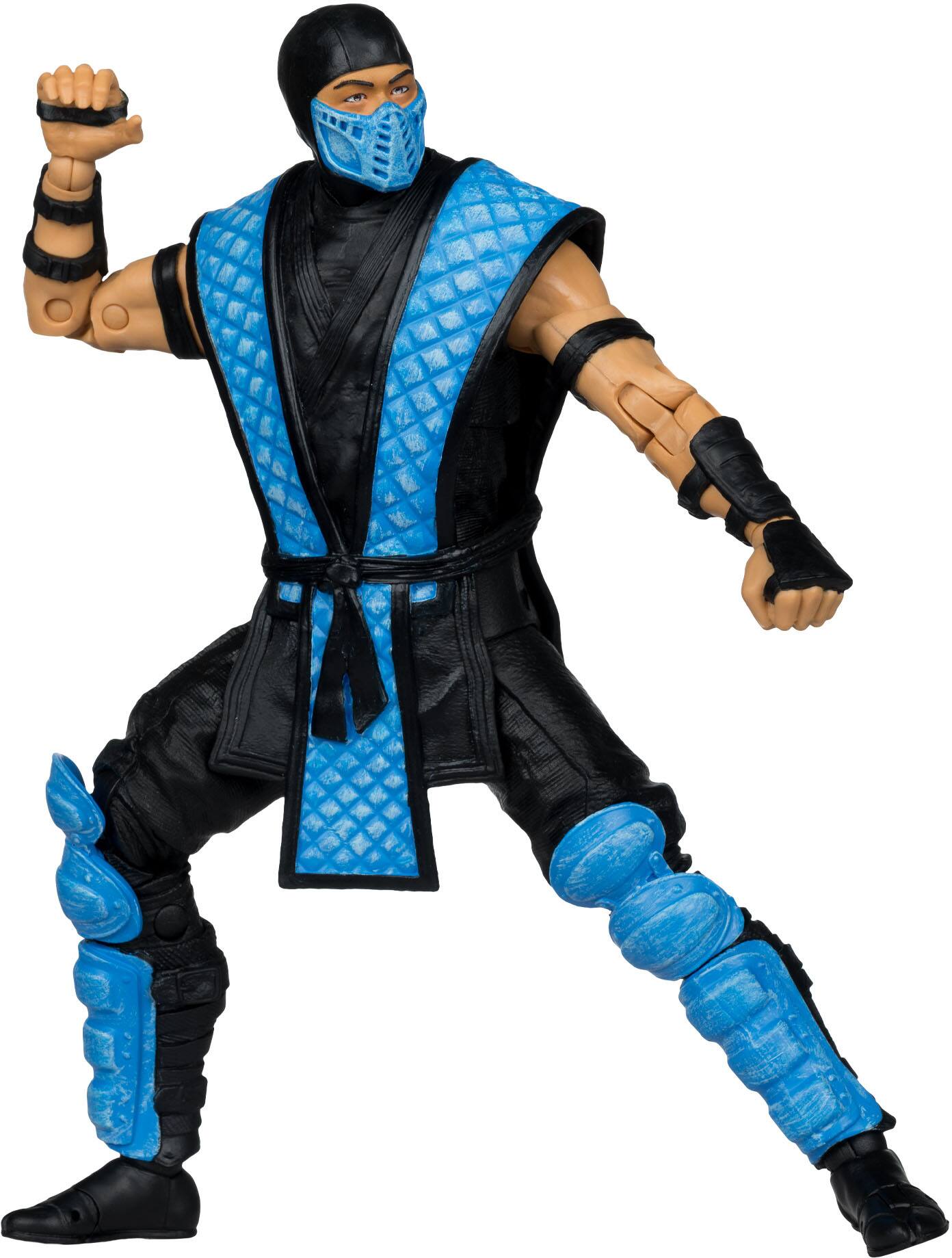 Angle. McFarlane Toys - Mortal Kombat Klassic Sub-Zero 7" Action Figure.