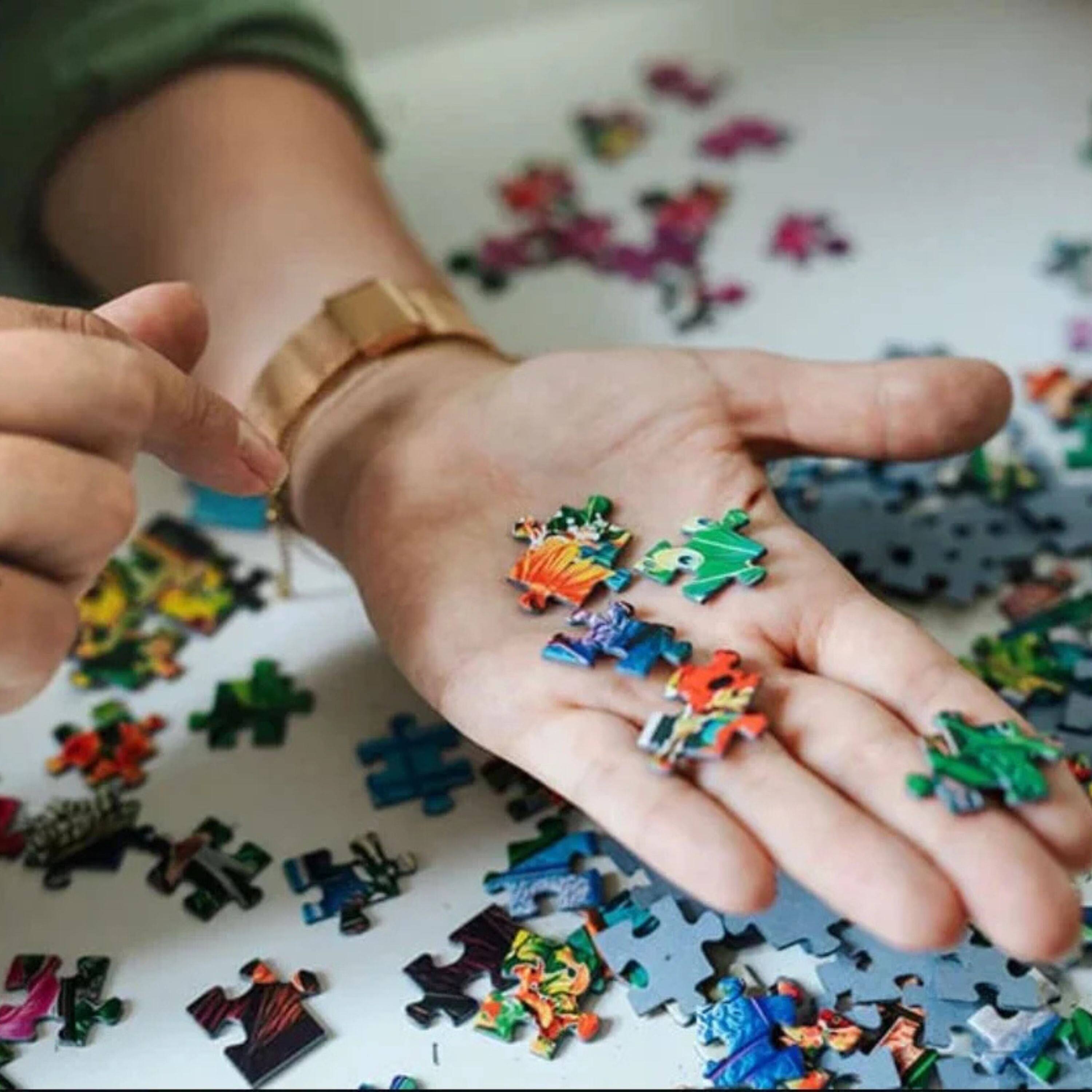 Alt View 2. Trefl - Trefl Wood Craft 50 Piece Wooden Puzzle - Disney's Favorite Frozen.