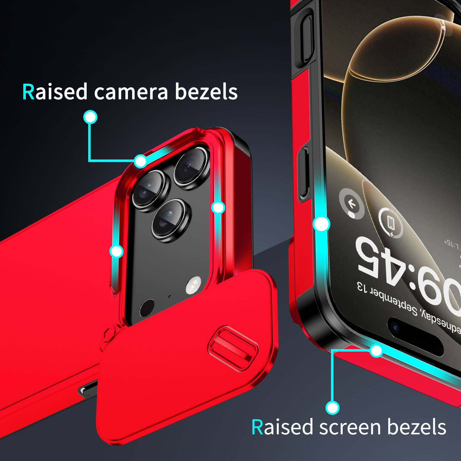 Raised camera bezels

L:15 09:45 13 September Wednesday,

Raised screen bezels