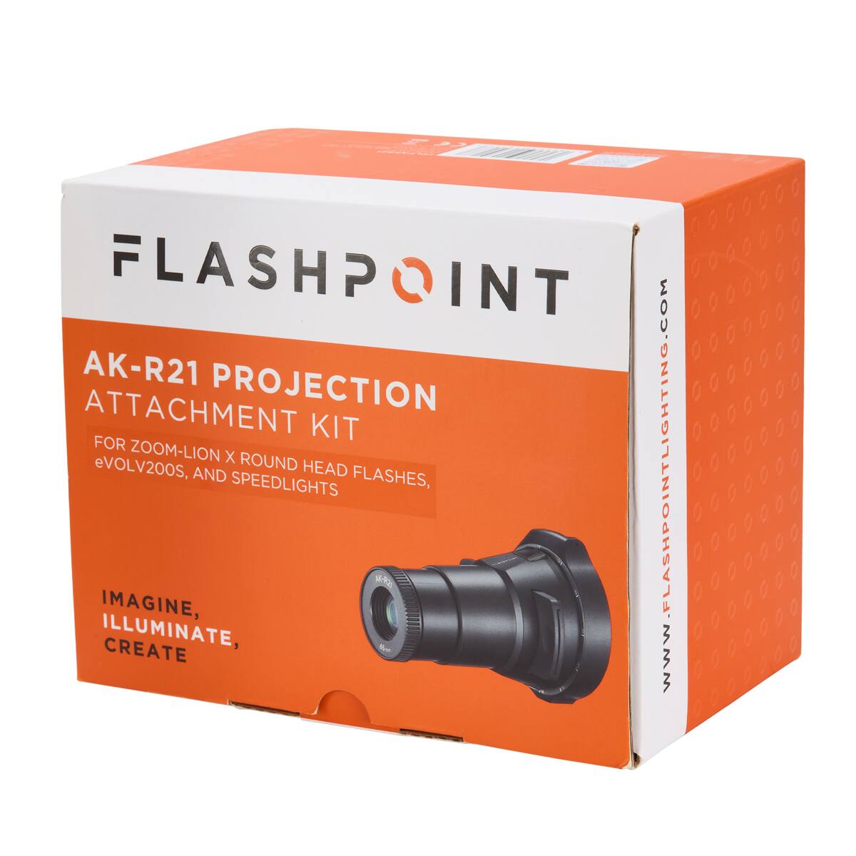 FLASHPOINT AK-R21 PROJECTION ATTACHMENT KIT FOR ZOOM-LION X ROUND HEAD FLASHES, eVOLV200S, AND SPEEDLIGHTS

IMAGINE, ILLUMINATE, CREATE

www.flashpointlighting.com