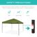 SAFETY PRECAUTIONS
Enjoy this product in fair weather only. Remember to store it in a clean, dry place during wet, rainy, snowy, or windy conditions.
Rain
High Winds
Snow
Pack & Store