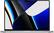 Front. Apple - Apple MacBook Pro 16-Inch "M1 Pro" 10 CPU/16 GPU 16 GB - 512 GB SSD SILVER - Silver.