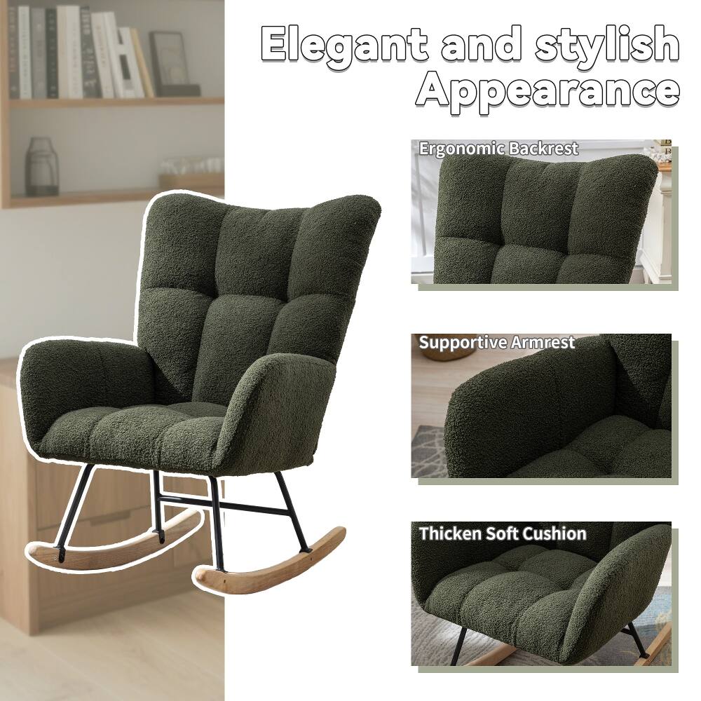 Elegant and stylish Appearance  
Ergonomic Backrest  
Supportive Armrest  
Thicken Soft Cushion