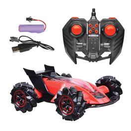 Lexibook - Crosslander Fire Rechargeable RC Car with Water Smoke & Lights