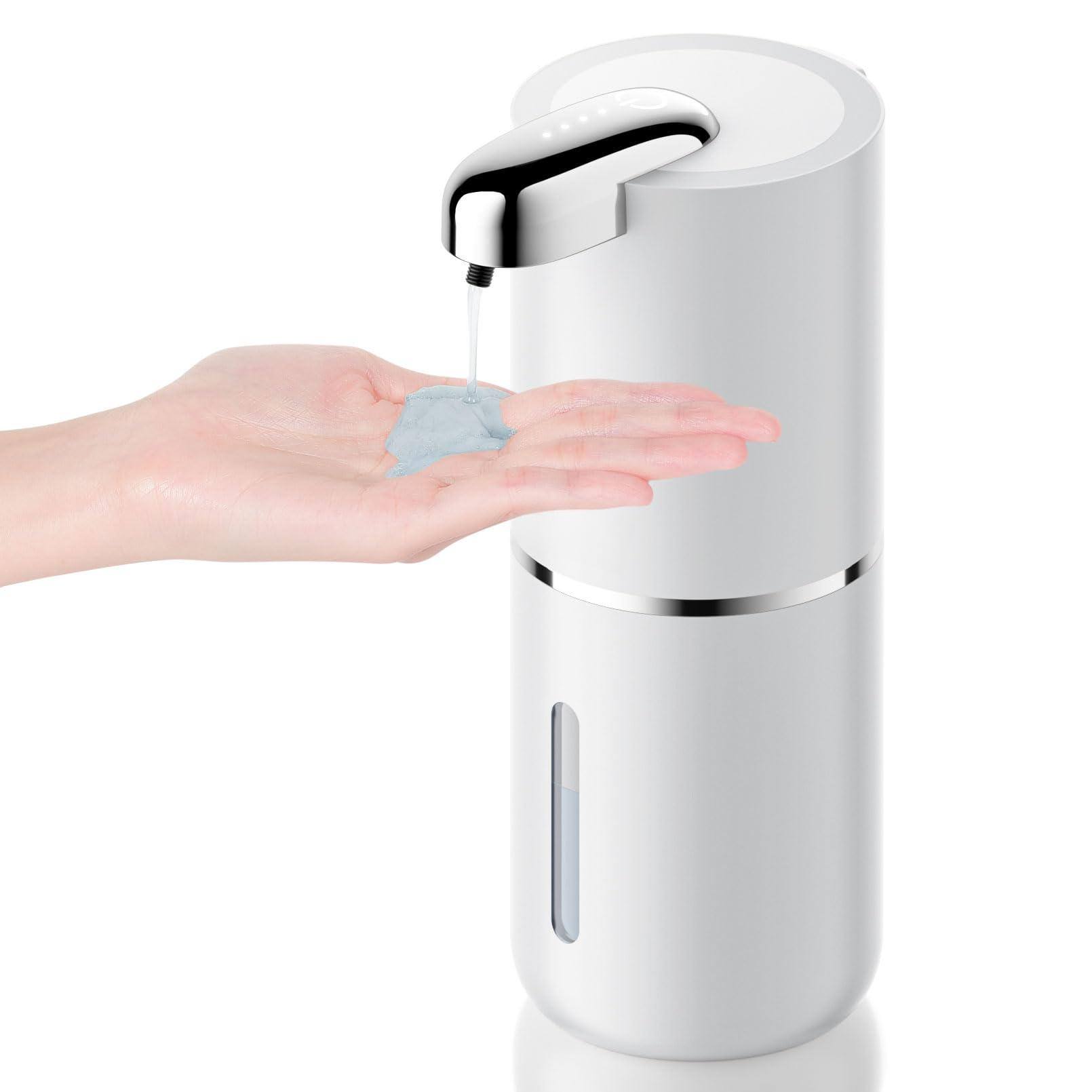 Dapper Styles - Automatic Soap Dispenser Touchless 14fl oz Rechargeable Liquid Dispensers With 4 Adjustable Levels Wall Mou - Liquid Dispenser